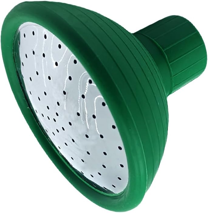 Watering Can Rose Head, Universal Water Sprinkler Sprayer,Garden Watering Can Replacement Nozzle for Watering Cans Garden Plants Indoor & Outdoor (Green-2Pcs)