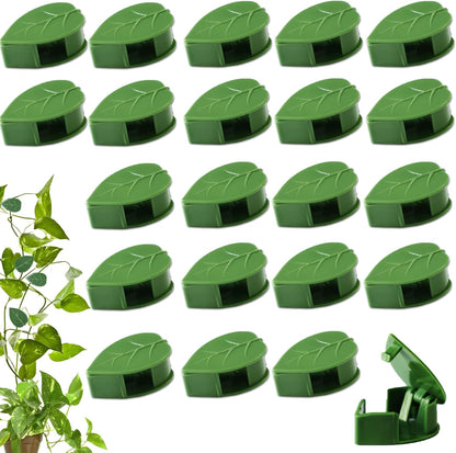 60 pcs Plant Wall Clips with 72 Pieces Acrylic Adhesive Sticker - Plant Climbing Wall Fixture Clips Plant Fixer Invisible Wall Vines Fixing Clips Self-Adhesive Hook Plant Clips