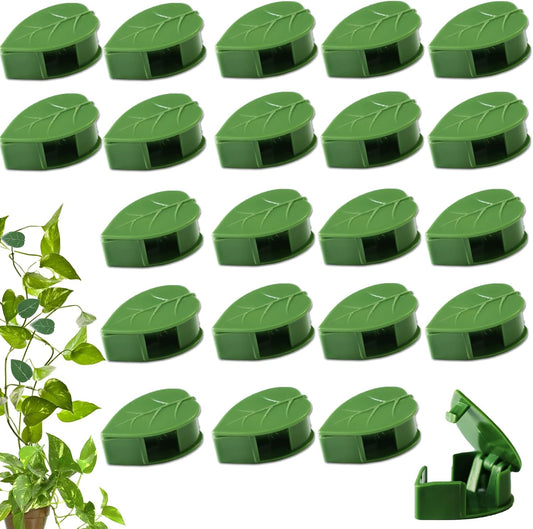 60 pcs Plant Wall Clips with 72 Pieces Acrylic Adhesive Sticker - Plant Climbing Wall Fixture Clips Plant Fixer Invisible Wall Vines Fixing Clips Self-Adhesive Hook Plant Clips