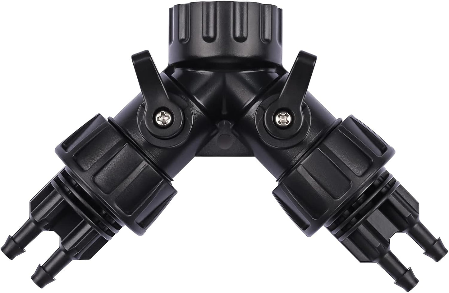 1/4 Inch Drip Irrigation Tubing Faucet Connector 2 Way Y Splitter