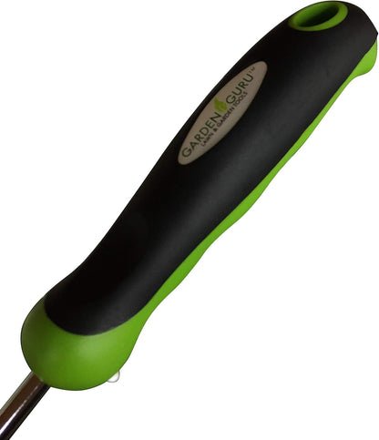 Dandelion Weeder Tool with Ergonomic Handle & Fulcrum - Stainless Steel Weed Puller for Planting, Weeding, Flower and Vegetable Care in Lawn Garden Yard | Rust Resistant