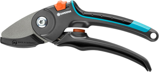 (8903) Heavy Duty Anvil Pruning Shears, Ergonomic Hand Tools, Bypass Scissors for Garden Pruners with 23mm Cutting Diameter for Woody Twigs and Branches - 1 Pair