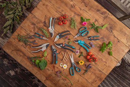 (8903) Heavy Duty Anvil Pruning Shears, Ergonomic Hand Tools, Bypass Scissors for Garden Pruners with 23mm Cutting Diameter for Woody Twigs and Branches - 1 Pair