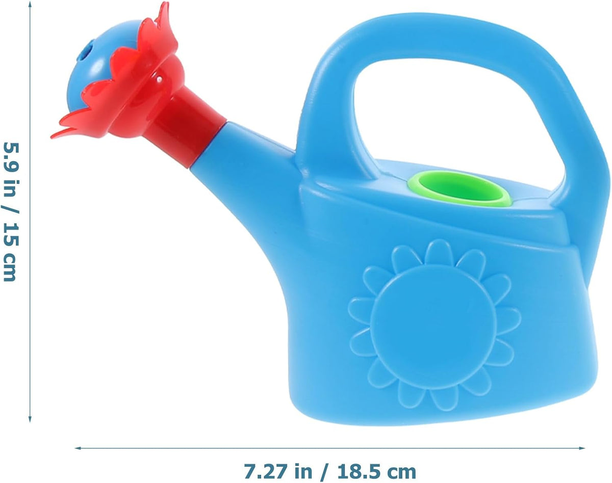 Chicken Watering can Toys for Kids Bath and Outdoor Play Early Educational Small Watering Pot for Home and School 2-Pack Small Plastic Water Sprinkler can