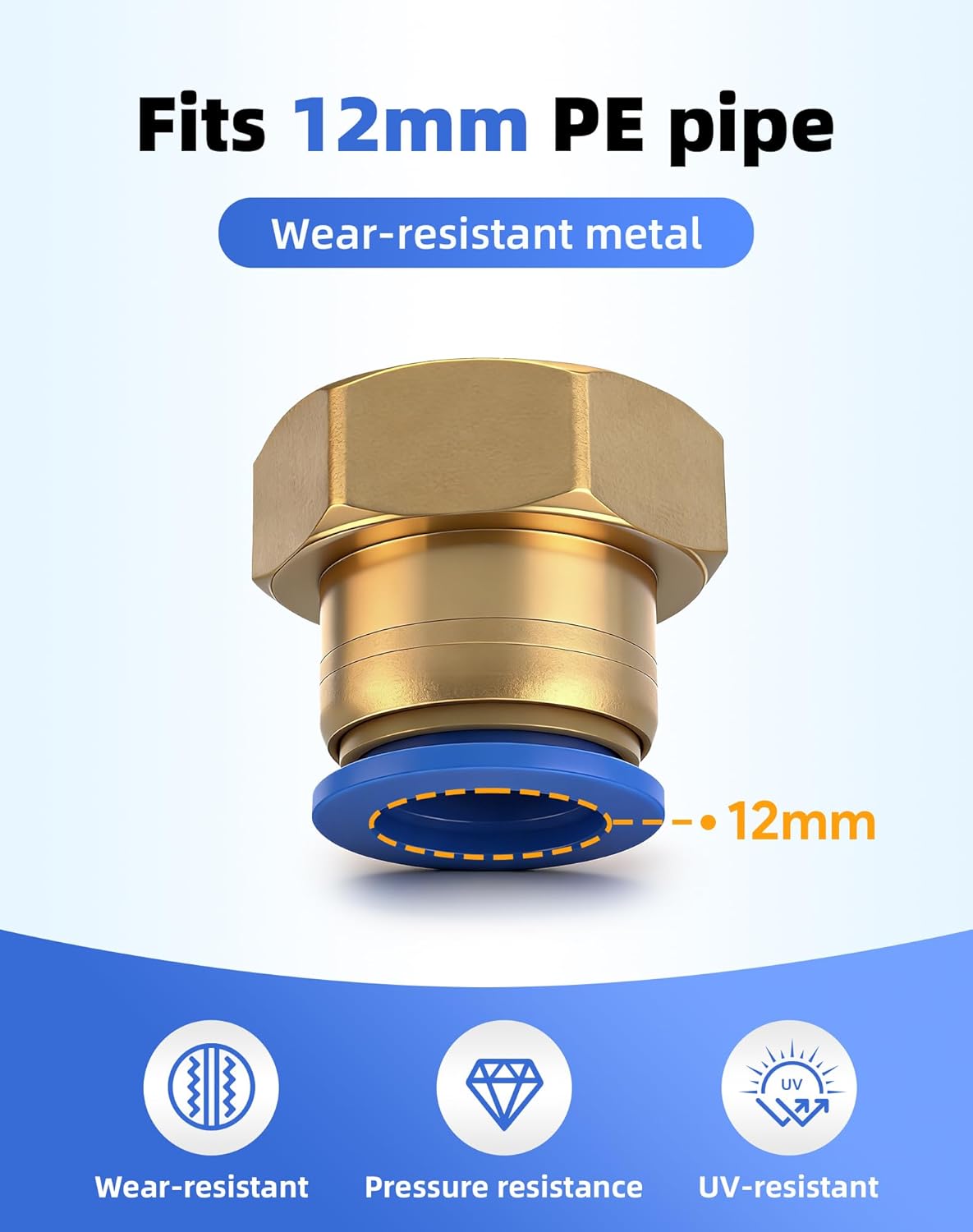 Drip Irrigation System,Automatic Garden Watering System, 360 Degree Adjustable Garden Sprinkler, High Output Mist Spray Nozzle for Potted Plants, Easy Connect & Rotating Head, Customizable Water Flow