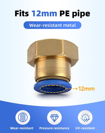 Drip Irrigation System,Automatic Garden Watering System, 360 Degree Adjustable Garden Sprinkler, High Output Mist Spray Nozzle for Potted Plants, Easy Connect & Rotating Head, Customizable Water Flow
