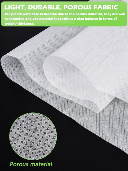 Thicker Plant Covers Freeze Protection 1.77 oz/yd², 10ft x 33ft Reusable