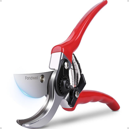 6.5" Precision Pruning Shears for Gardening Bud Trimming Scissors