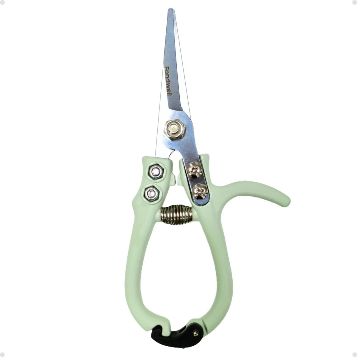 6.5" Precision Pruning Shears for Gardening Bud Trimming Scissors