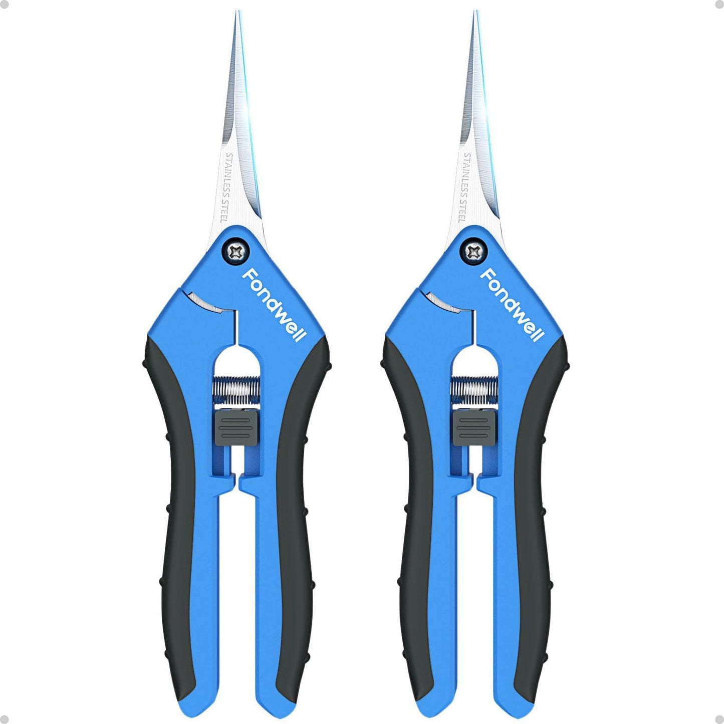 6.5" Precision Pruning Shears for Gardening Bud Trimming Scissors