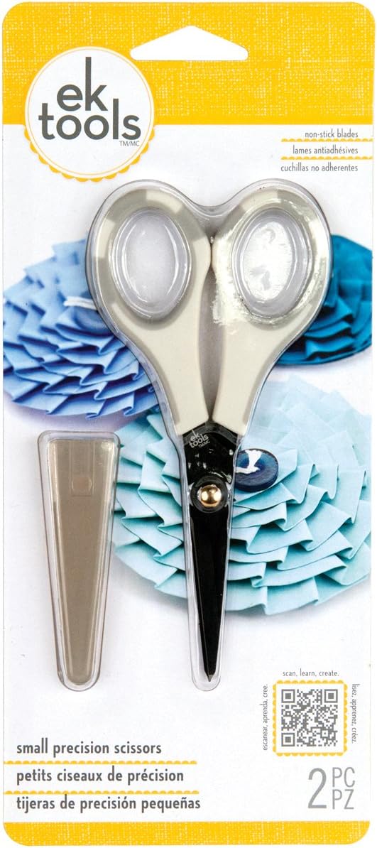 Precision Scissors, Small, 3.14 x 11.52 x 23.59 cm, Multicolor
