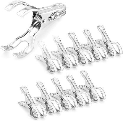 60 Pack Large Garden Clips for Netting, Clamps with 2''Jaw Opening