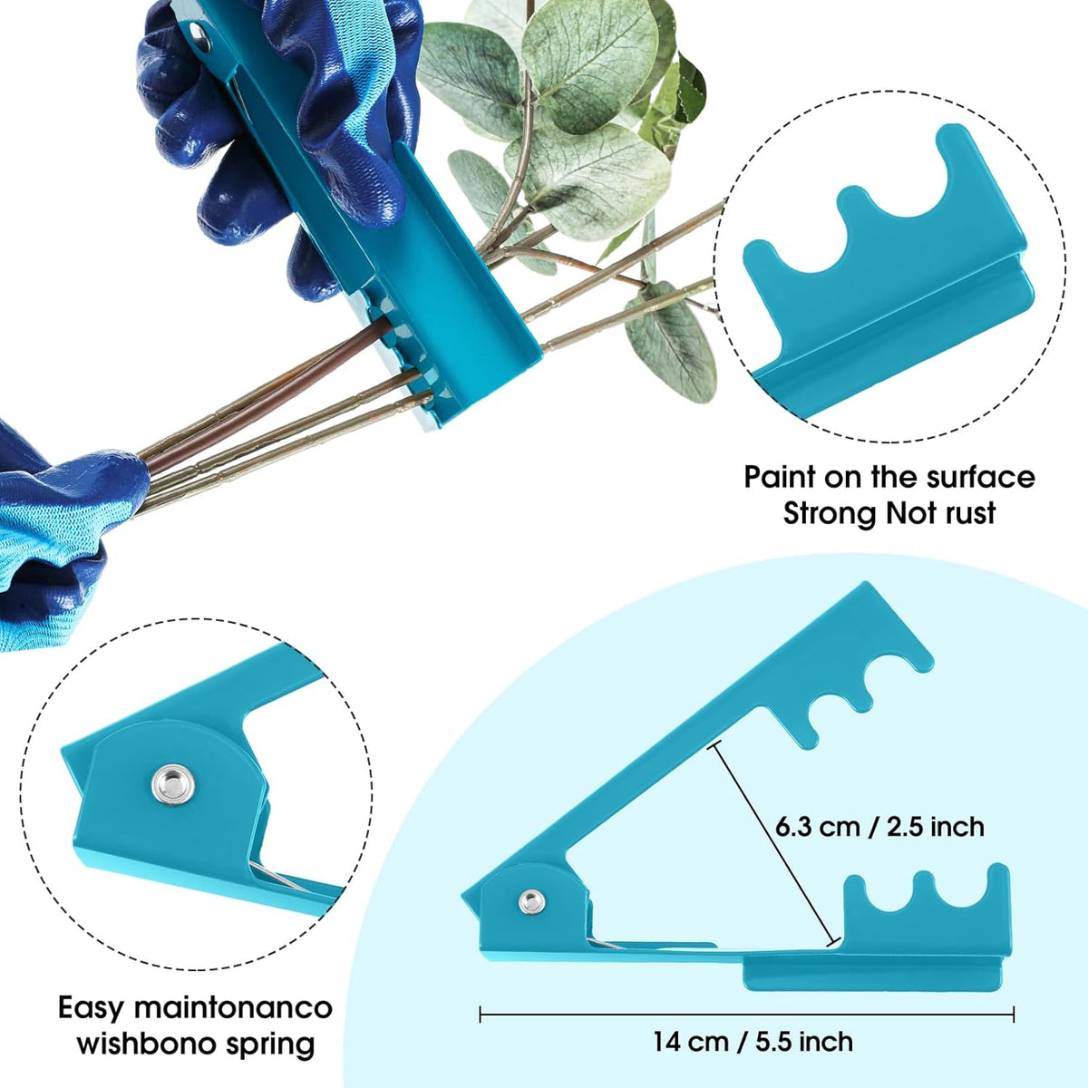 Gardening Gifts for Women, Floral Arrangement Kit,Blue