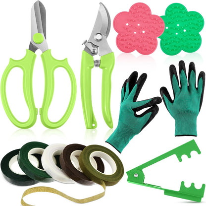 Gardening Gifts for Women, Floral Arrangement Kit,Blue