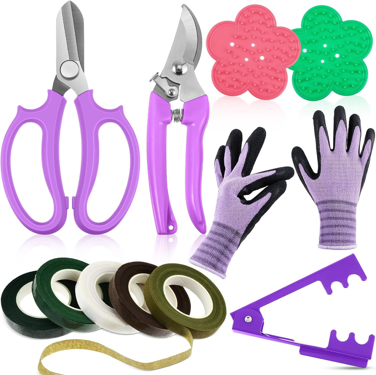 Gardening Gifts for Women, Floral Arrangement Kit,Blue