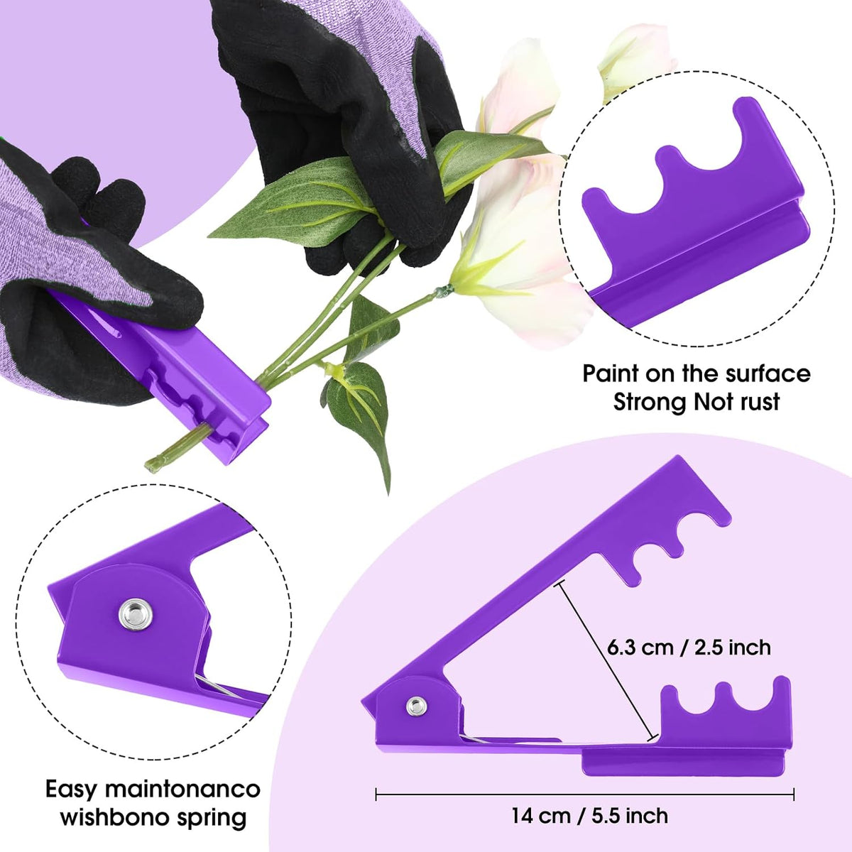 Gardening Gifts for Women, Floral Arrangement Kit,Blue