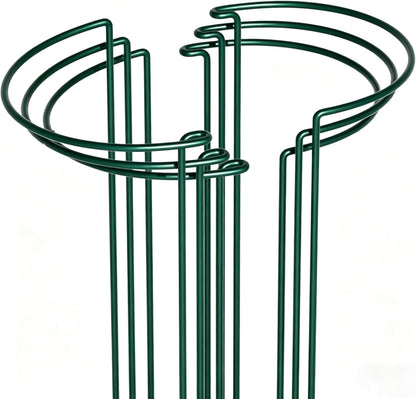6 Pack Peony Cages and Supports, 10" (W) x 24"(H) Plant Support, Rust-Proof Metal Plant Support Stakes for Outdoor&Indoor Plants