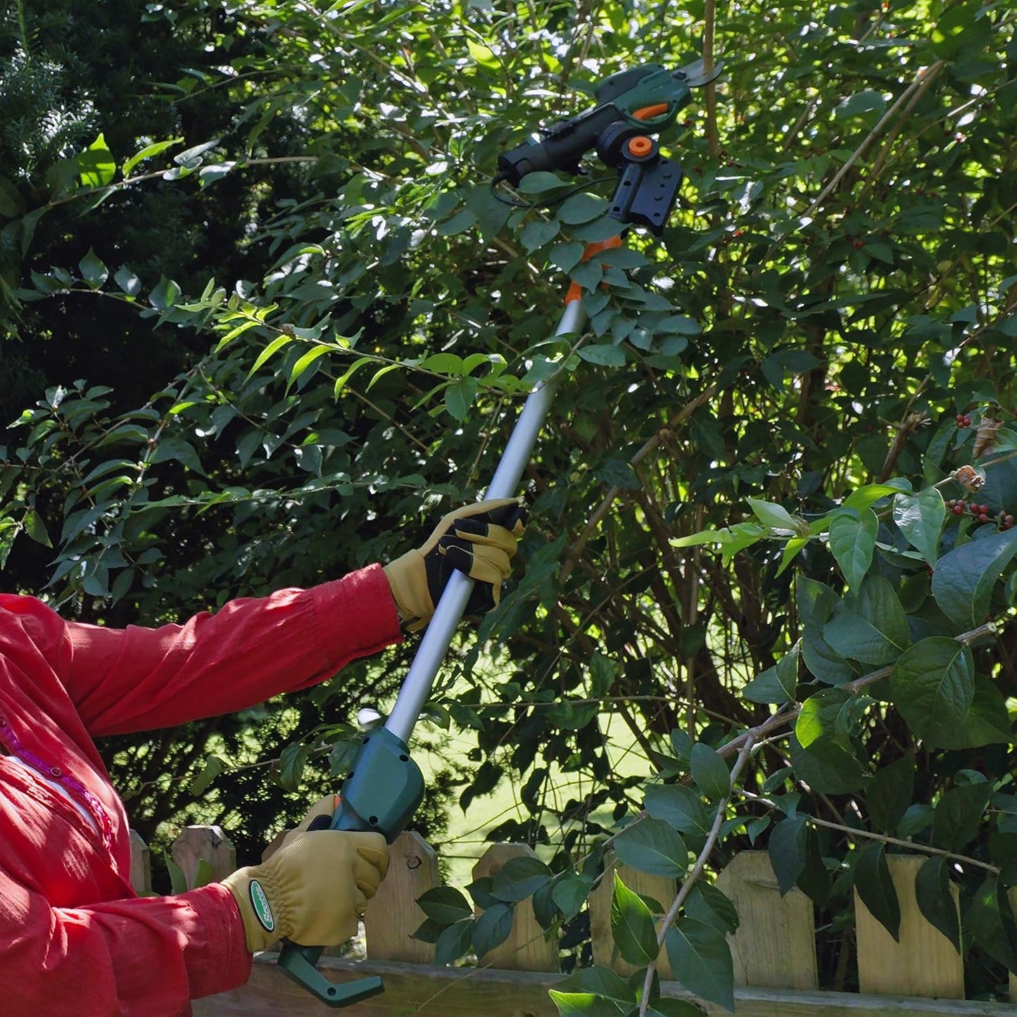 PR17216PS 7.2-Volt Cordless Power Pruner with Extension Pole