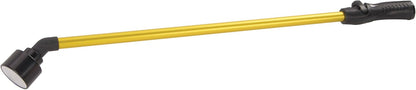 Rain Wand with One Touch Thumb Valve – Gentle Full Flow Shower Head Watering Wand for Garden Hose, Aluminum Construction – 16 Inch – Green