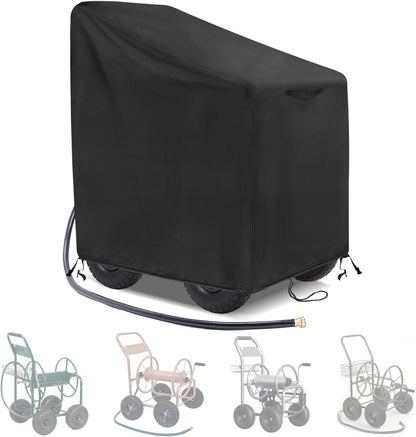 Outdoor Garden Hose Reel Cart Cover Waterproof-37.8x23.6x36in