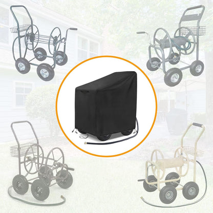 Outdoor Garden Hose Reel Cart Cover Waterproof-37.8x23.6x36in