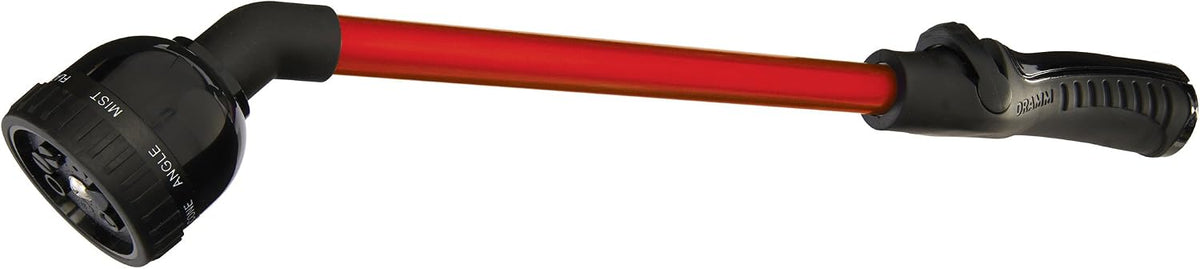 RainSelect Rain Wand – 30 Inch Aluminum Watering Wand with 9-Pattern Adjustable Spray Head & One Touch Thumb Control Valve – Garden Hose Wand for Flowers, Plants & Hanging Baskets – Green