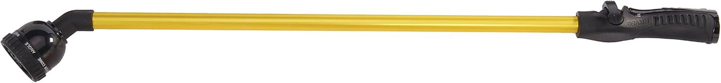 RainSelect Rain Wand – 30 Inch Aluminum Watering Wand with 9-Pattern Adjustable Spray Head & One Touch Thumb Control Valve – Garden Hose Wand for Flowers, Plants & Hanging Baskets – Green