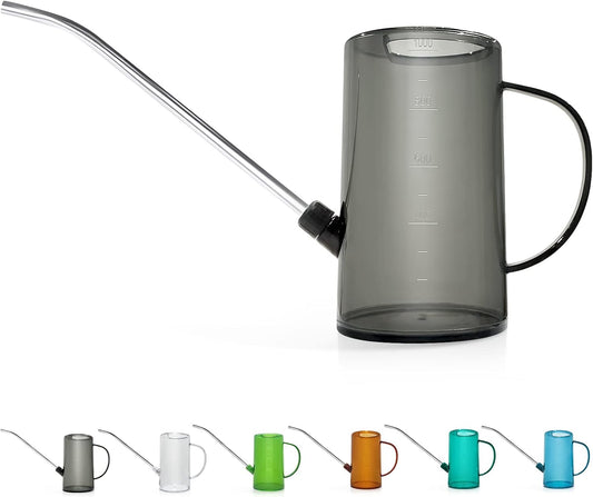 Small Watering Can with Stainless Steel Long Spout for Indoor/ House Plant Flowers Garden 1L/34oz