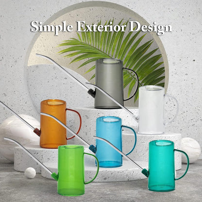 Small Watering Can with Stainless Steel Long Spout for Indoor/ House Plant Flowers Garden 1L/34oz