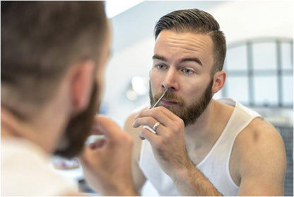 Professional Grooming Scissors for Men Facial Hair Removal
