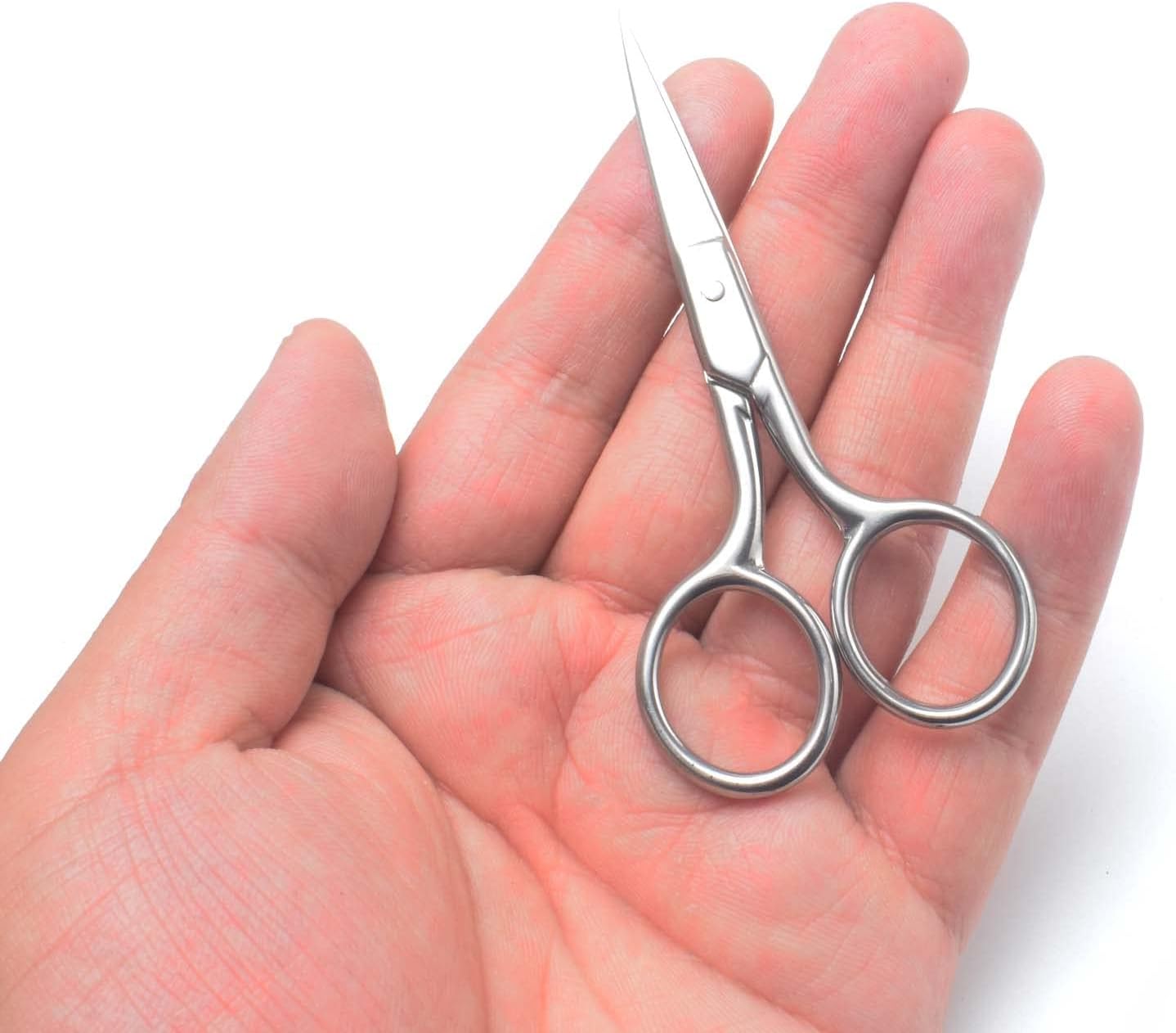 Professional Grooming Scissors for Men Facial Hair Removal