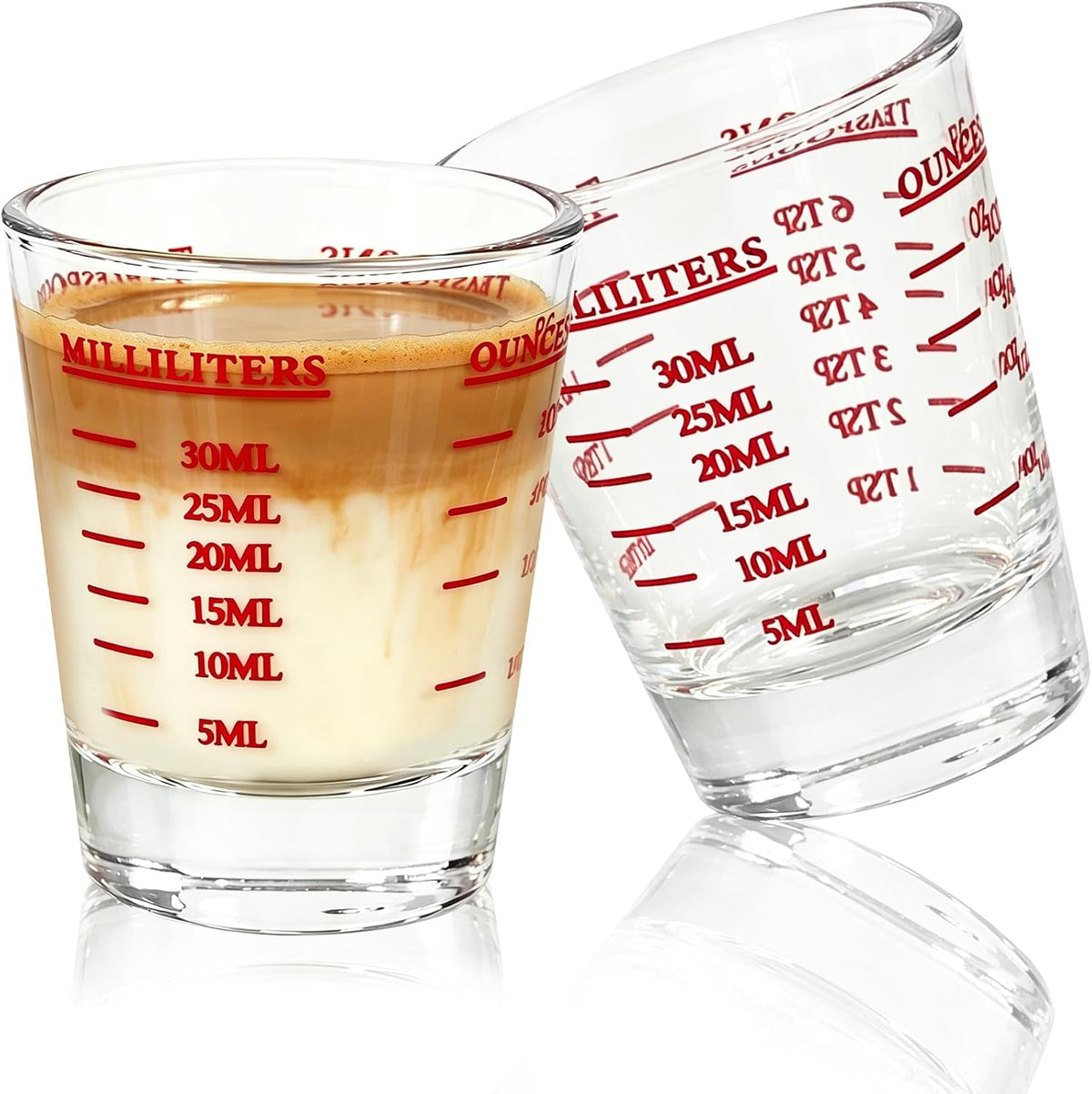 4 Pack Plastic Funnel Pitcher,Measuring Cup with Long Spout,Large Capacity Easy Pour Cup,Perfect for Bakeware Mold,Oils,Watering Plants(1000ml)