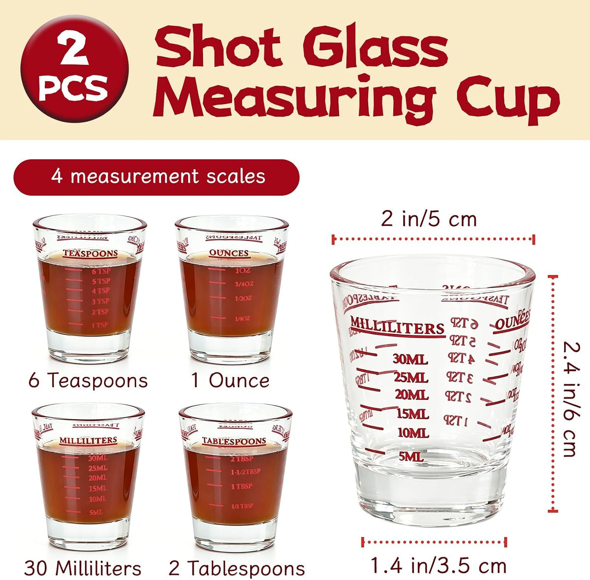 4 Pack Plastic Funnel Pitcher,Measuring Cup with Long Spout,Large Capacity Easy Pour Cup,Perfect for Bakeware Mold,Oils,Watering Plants(1000ml)
