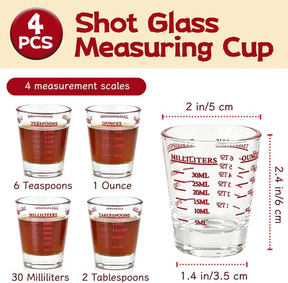 4 Pack Plastic Funnel Pitcher,Measuring Cup with Long Spout,Large Capacity Easy Pour Cup,Perfect for Bakeware Mold,Oils,Watering Plants(1000ml)