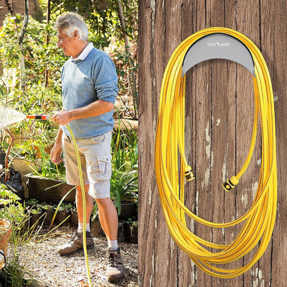 2 Pack Garden Hose Holder, Wall Mount Hose Hanger