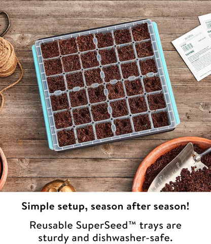 SuperSeed 36-Cell Reusable Seed Starting Tray for Indoor Seedlings