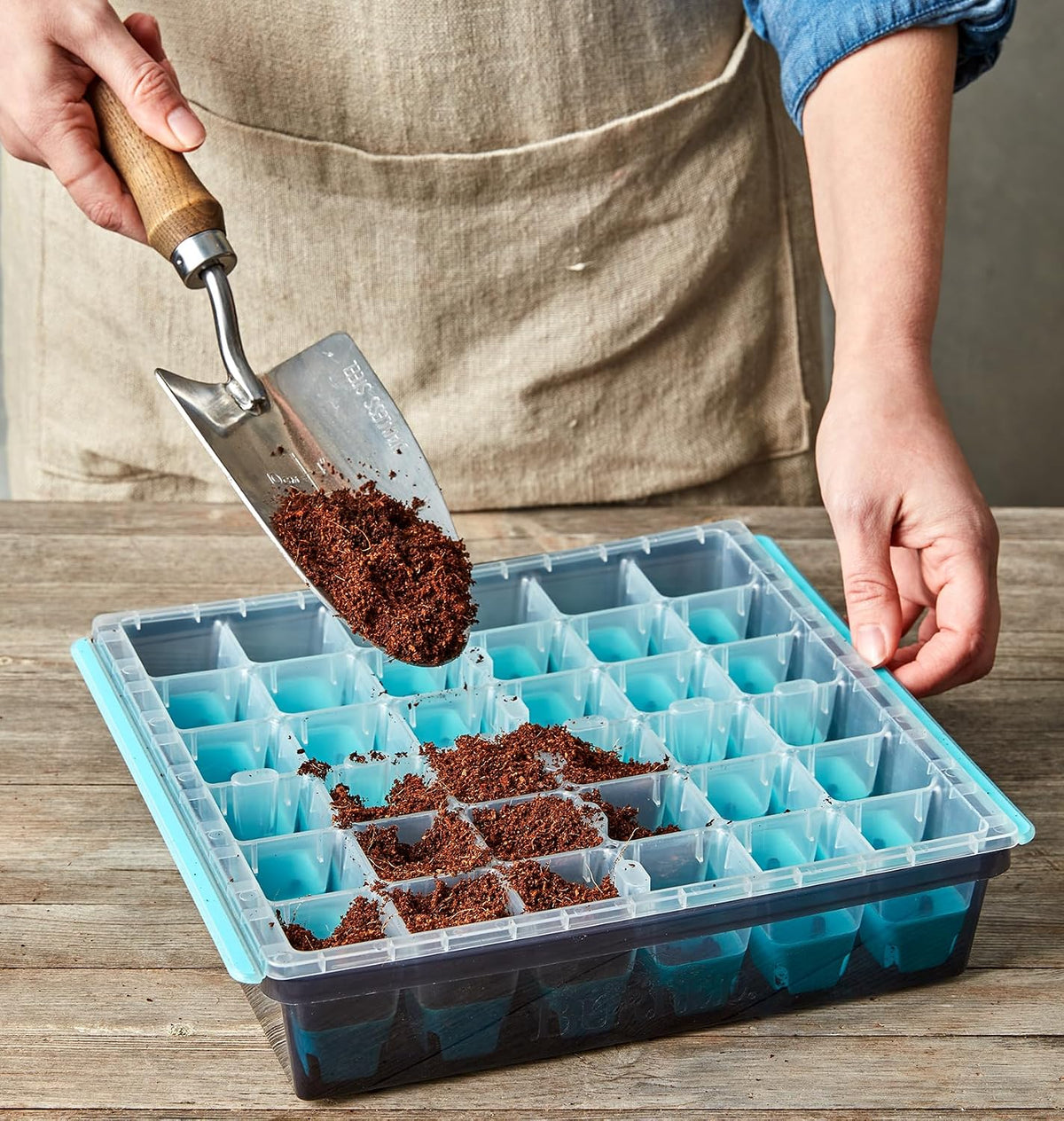 SuperSeed 36-Cell Reusable Seed Starting Tray for Indoor Seedlings