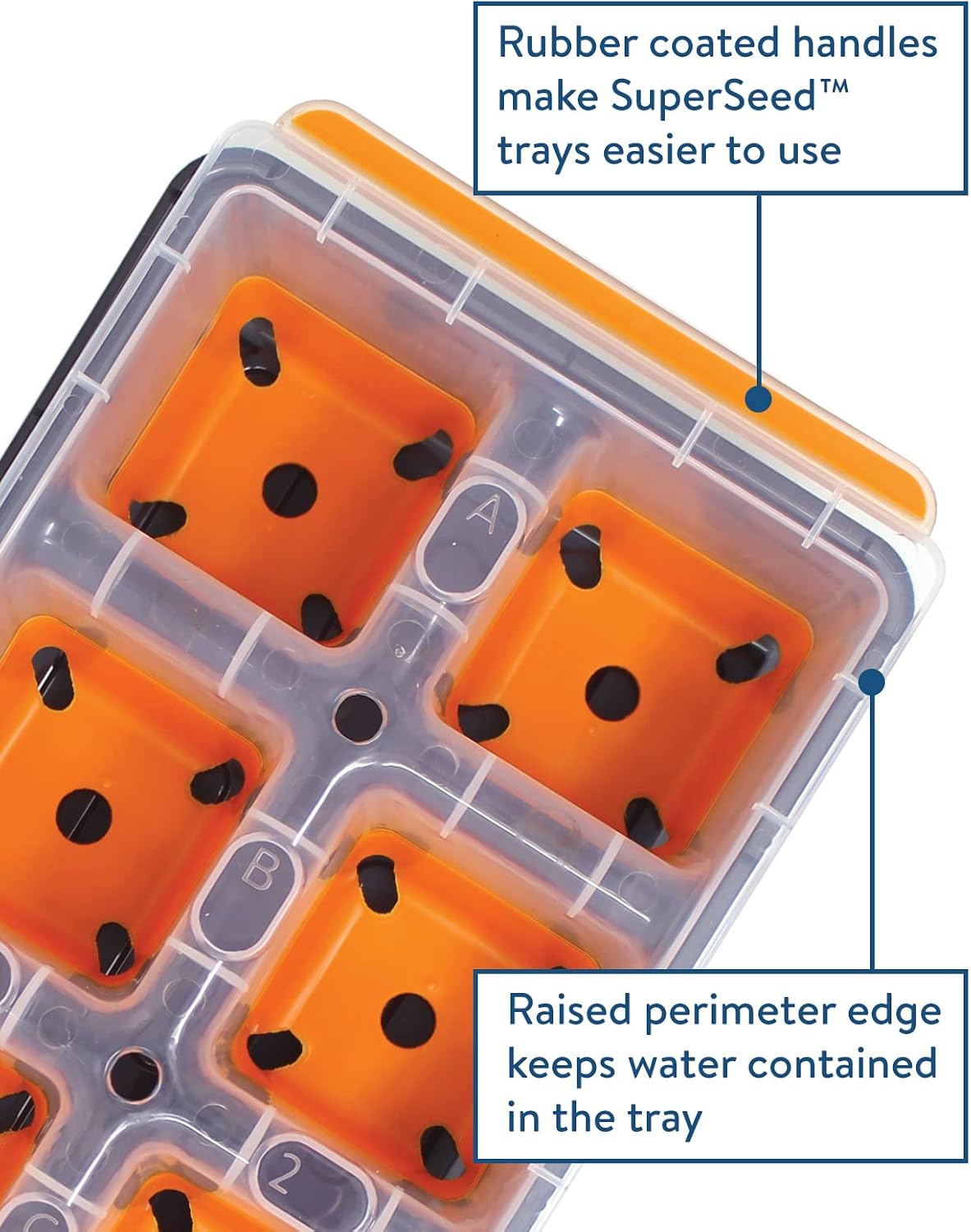 SuperSeed 36-Cell Reusable Seed Starting Tray for Indoor Seedlings