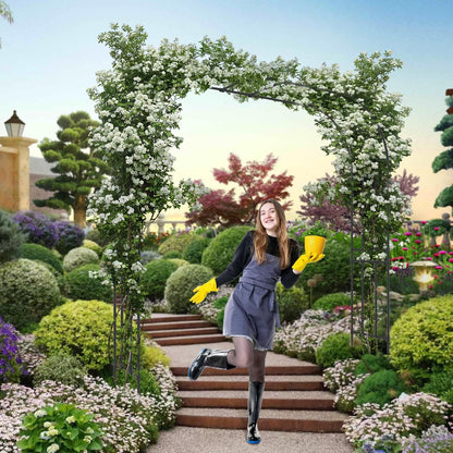 BUKLIYN Garden Arch Trellis - Garden Arch Size Length: 59in Height: 94.5in