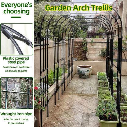 BUKLIYN Garden Arch Trellis - Garden Arch Size Length: 59in Height: 94.5in