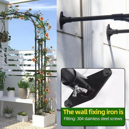 BUKLIYN Garden Arch Trellis - Garden Arch Size Length: 59in Height: 94.5in