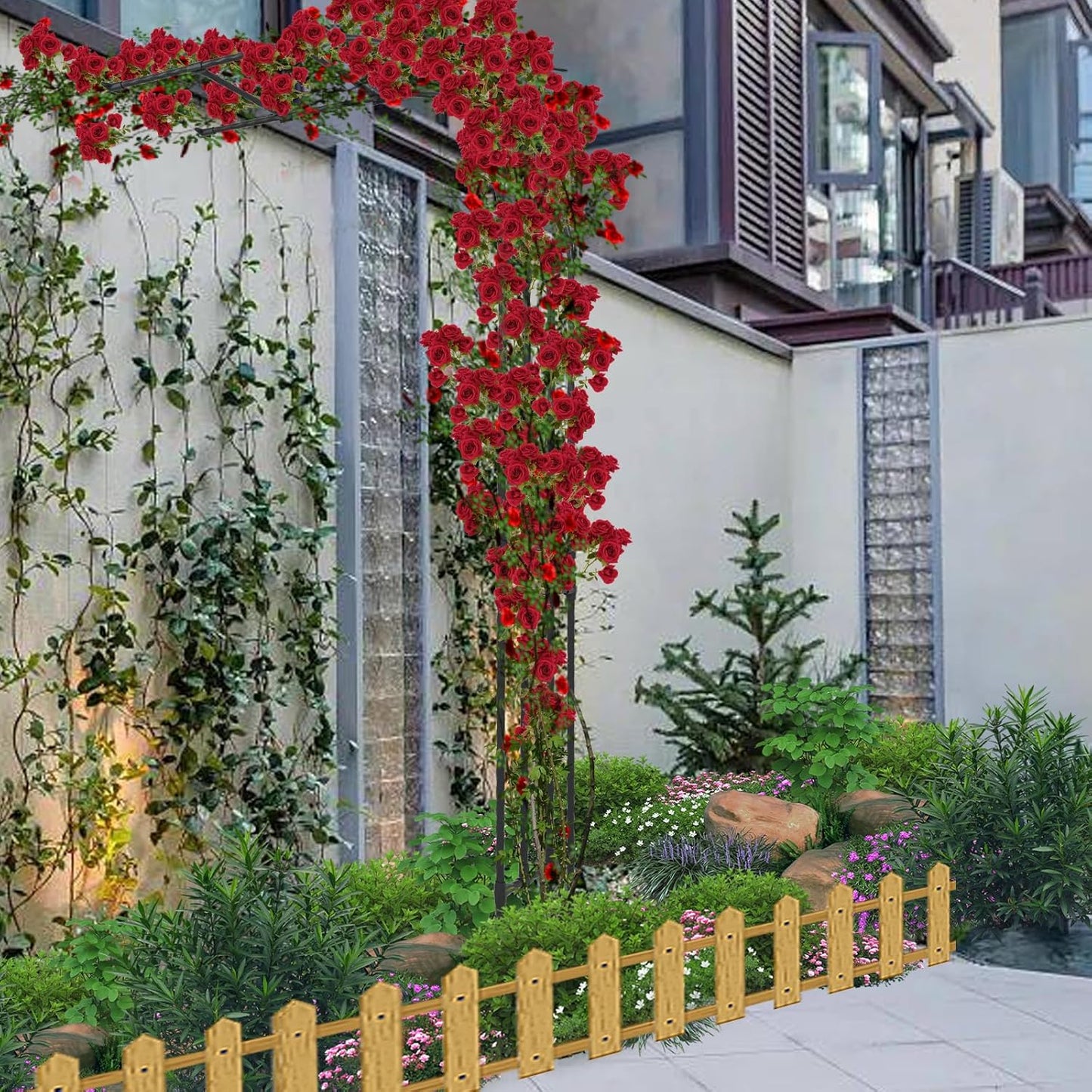 BUKLIYN Garden Arch Trellis - Garden Arch Size Length: 59in Height: 94.5in