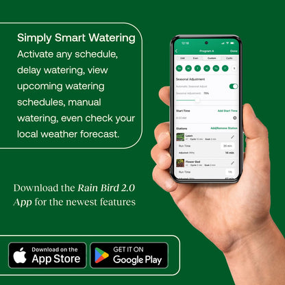 ARC6 Irrigation Controller, Smart WiFi, Indoor, 6-Station