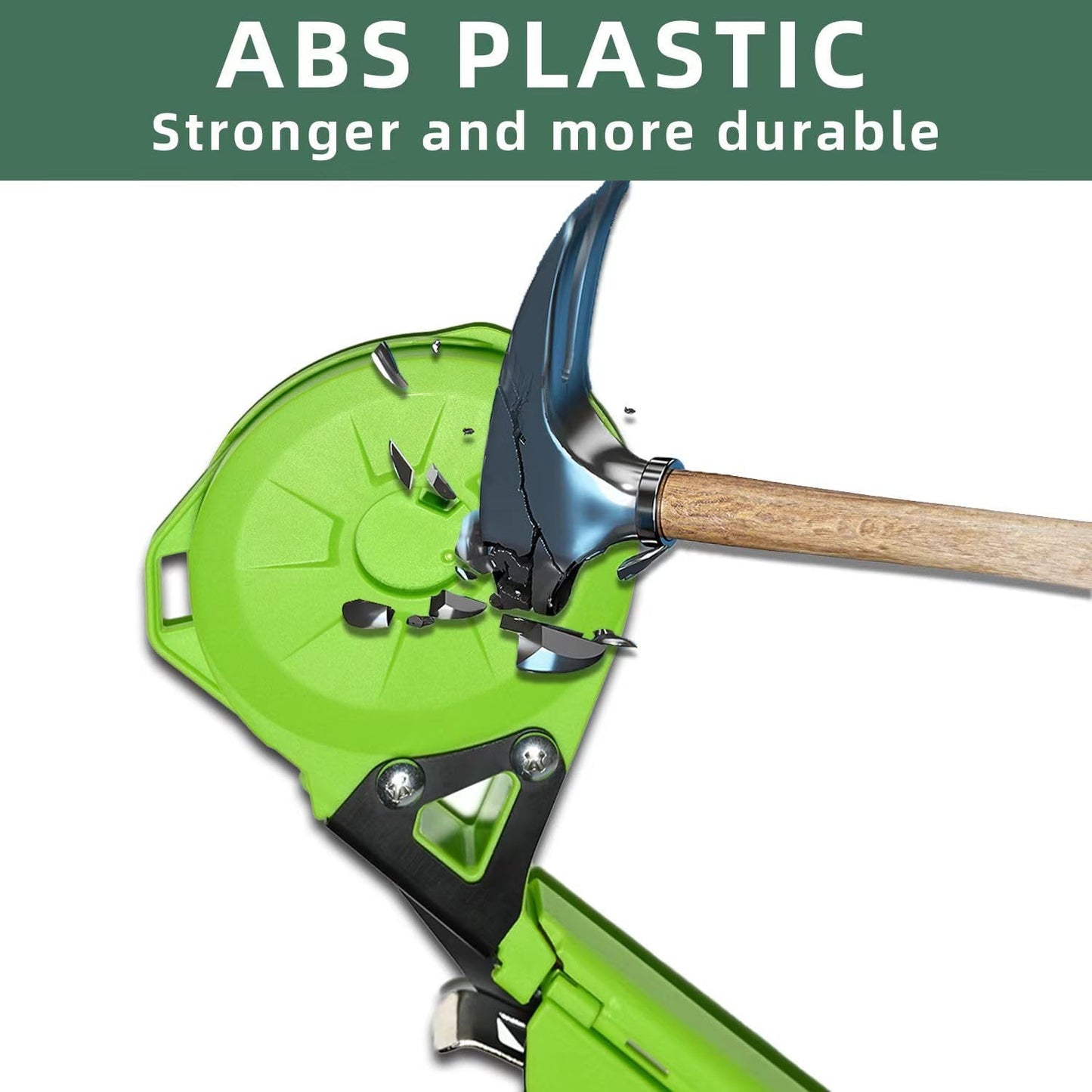 Plant Tying Machine, Lightweight Plant Tying Tape Tool to Tie Up Vine Quickly, Tie Tapener Gun with Tapes and Staples Green