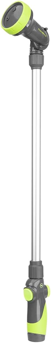 Garden Nozzle - 3-Pattern Adjustable Watering Wand 28", NFZG70, ZillaGreen™