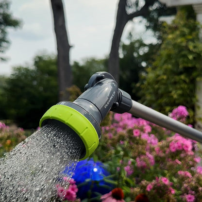 Garden Nozzle - 3-Pattern Adjustable Watering Wand 28", NFZG70, ZillaGreen™