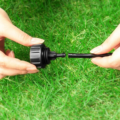 250 Pcs Drip Irrigation Fittings Kit for 1/4" Tubing： 1/4 Inch Drip Irrigation Barbed Connectors (Nozzles, Nozzle Tees, Single Barbs, Couplings, Tees, Elbows, Plugs, Crosses) for Garden Systems