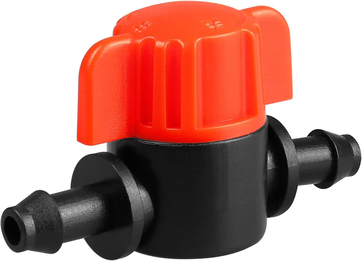 250 Pcs Drip Irrigation Fittings Kit for 1/4" Tubing： 1/4 Inch Drip Irrigation Barbed Connectors (Nozzles, Nozzle Tees, Single Barbs, Couplings, Tees, Elbows, Plugs, Crosses) for Garden Systems