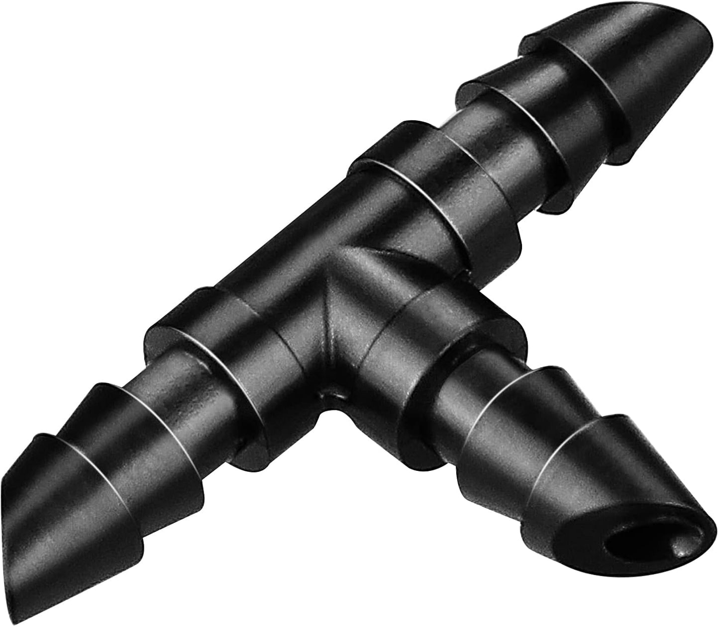 250 Pcs Drip Irrigation Fittings Kit for 1/4" Tubing： 1/4 Inch Drip Irrigation Barbed Connectors (Nozzles, Nozzle Tees, Single Barbs, Couplings, Tees, Elbows, Plugs, Crosses) for Garden Systems