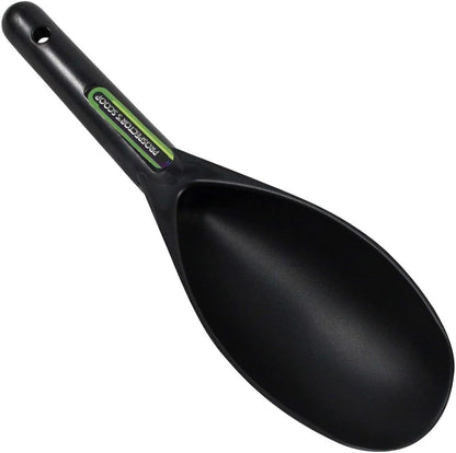 SE Green Prospector's Scoop - 12.5" Heavy-Duty Plastic Tool for Metal Detecting, Gold Panning, Treasure Hunting, and Gardening